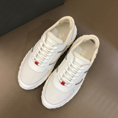 Giuseppe Zanoti 2020 Mens Sneakers - 쥬세페자노티 2020 남성용 스니커즈 GZS0065,Size(240 - 270).화이트