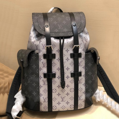 Louis Vuitton 2020 Christopher Back Pack,48cm - 루이비통 2020 남성용 크리스토퍼 백팩,M41379,LOUB2023 ,48cm,실버블랙