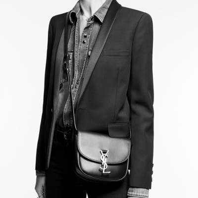 Saint Laurent 2020 Kaia Women Shoulder Bag,18CM - 입생로랑 2020 카이아 여성용 숄더백 619740, SLB0543,18CM,블랙