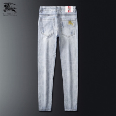 [버버리]Burberry 2020 Mens Business Classic Denim Jeans - 버버리 2020 남성 비지니스 클래식 청바지 Bur02506x.Size(28 - 38).블루