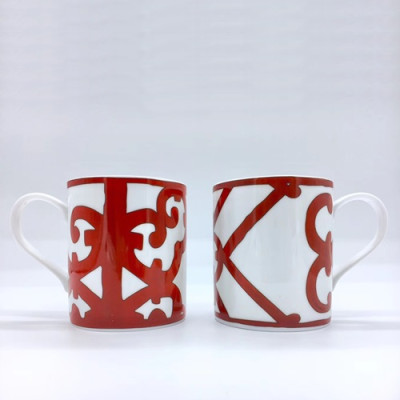 Hermes 2020 Ceramic Coffee Cup Set - 에르메스 2020 세라믹 커피잔 세트, SHYP0015,화이트