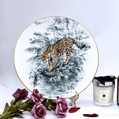 Hermes 2020 Ceramic Dessert Plate - 에르메스 2020 세라믹 디저트 플레이트 , SHYP0020,화이트