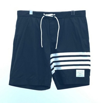 [톰브라운]Thom Browne 2020 Mens Casual Logo Training Short Pants - 톰브라운 남성 캐쥬얼 로고 트레이닝 반바지 Tho0705x.Size(m - 2xl).네이비