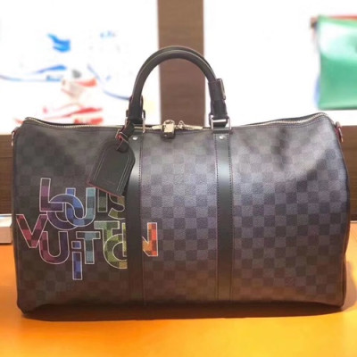 Louis Vuitton 2020 Keepall Bag,50cm - 루이비통 2020 키폴 남여공용 여행가방,M540262,LOUB2031,50cm,블랙