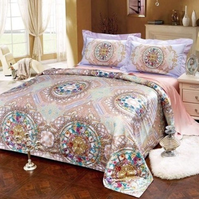 Hermes 2020 Supima Cotton Bedding 4 Set - 에르메스 2020 수피마 코튼 4종 세트, BEDS0103,퍼플핑크