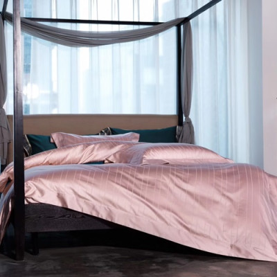 Hermes 2020 Supima Cotton Bedding 4 Set - 에르메스 2020 수피마 코튼 4종 세트, BEDS0122,핑크