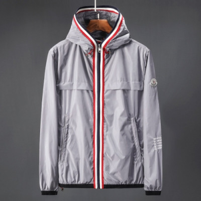 [몽클레어]Moncler 2020 Mens Logo Casual Jackets - 몽클레어 2020 남성 로고 캐쥬얼 자켓 Moc01600x.Size(m - 2xl).그레이