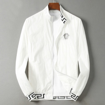 [베르사체]Versace 2020 Mens Medusa Casual Jackets - 베르사체 2019 남성 메두사 캐쥬얼 양면 자켓 Ver0610x.Size(m - 4xl).화이트