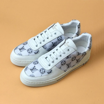 [업 신상]Louis Vuitton 2020 Mens Leather Sneakers -  루이비통 2020 남성용 레더 스니커즈 LOUS1061,Size(240 - 270).화이트