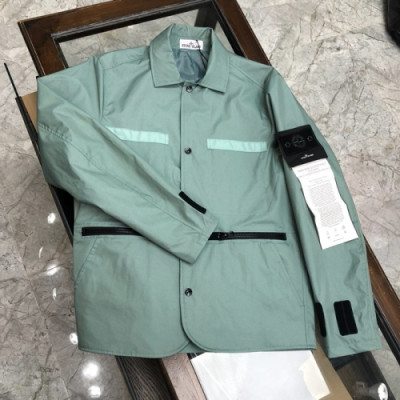 [매장판]Stone Island  2020 Mens Basic Casual Jackets - 스톤아일랜드 2020 남성 베이직 캐쥬얼 자켓 Sto0195x.Size(m - 2xl).그린