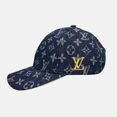 Louis Vuitton 2020 Mm / Wm Denim Cap - 루이비통 2020 남여공용 데님 모자 LOUM0023, 블루