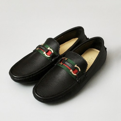 [업 신상]Gucci 2020 Mens Leather Loafer -  구찌 2020 남성용 레더 로퍼 GUCS1132,Size(240 - 270).블랙