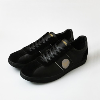 [업 신상]Armani 2020 Mens Leather  Sneakers -  알마니 2020 남성용 레더 스니커즈 ARMS0355,Size(240 - 270).블랙