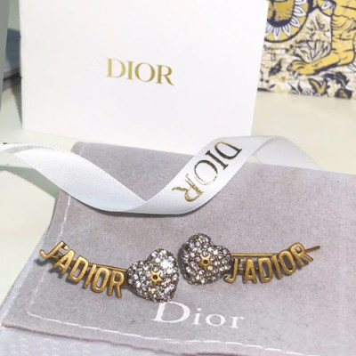 Dior 2020 Ladies Earring  - 디올 2020 여성용 이어링 ACC0142.(옐로우골드)