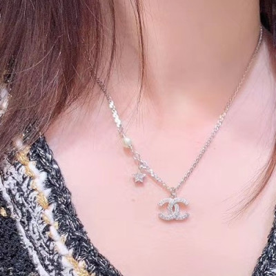 Chanel 2020 Ladies Necklace - 샤넬 2020 여성용 목걸이 ACC0206.(실버)