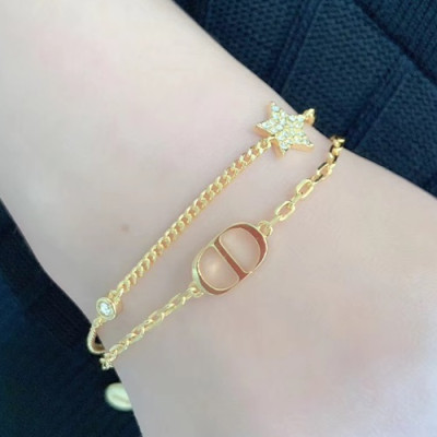 Dior 2020 Ladies Bangle - 디올 2020 여성용 팔찌 ACC0224.(옐로우골드)