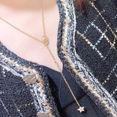 Dior 2020 Ladies Necklace - 디올 2020 여성용 목걸이 ACC0226.(옐로우골드)