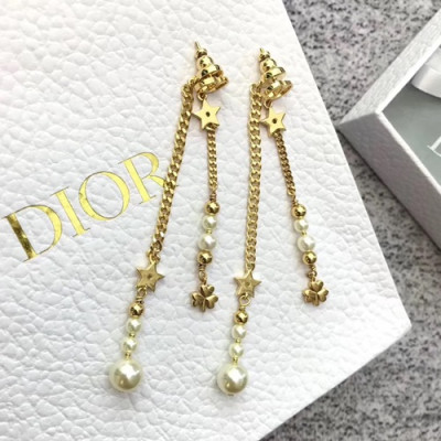 Dior 2020 Ladies Earring  - 디올 2020 여성용 이어링 ACC0348.(옐로우골드)