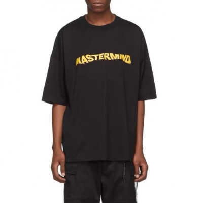 [마스터마인드]Mastermind Japan 2020 Mens Logo Cotton Short Sleeved Tshirts - 마스터마인드 2020 남성 로고 코튼 오버사이즈 반팔티 Mas0094x.Size(s - xl).블랙