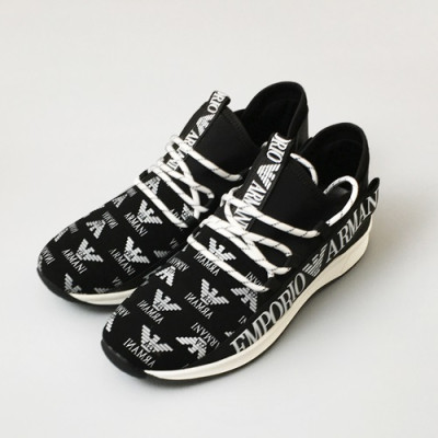 [업 신상]Armani 2020 Mens Sneakers -  알마니 2020 남성용 스니커즈 ARMS0357,Size(240 - 270).블랙