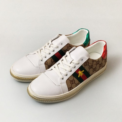 [업 신상]Gucci 2020 Mens Leather Sneakers -  구찌 2020 남성용 레더 스니커즈 GUCS1151,Size(240 - 270).화이트브라운