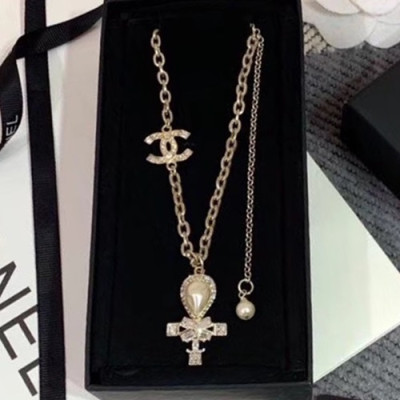 Chanel 2020 Ladies Necklace - 샤넬 2020 여성용 목걸이 ACC0413.(옐로우골드)