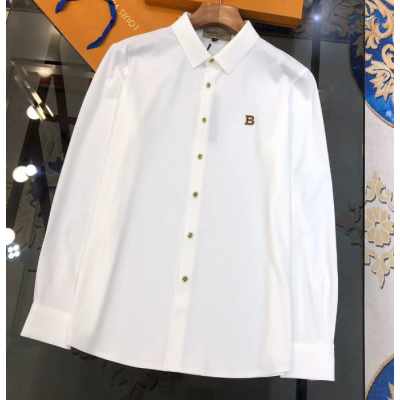 [버버리]Burberry 2025 Mens Vintage Basic Cotton Tshirts - 버버리 2025 남성 빈티지 베이직 코튼 셔츠 Bur02681x.Size(m - 4xl).화이트,블랙