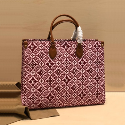 Louis Vuitton 2020 Onthego Tote Shopper Bag,41cm - 루이비통 2020 온더고 토트 쇼퍼백 M57207,LOUB2129 ,41cm,레드