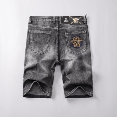 [베르사체]Versace 2020 Mens Medusa Logo Casual Half Pants - 베르사체 2020 남성 메두사 로고 캐쥬얼 반바지 Ver0649x.Size(28 - 38).블랙