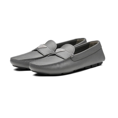 [매장판]Prada 2020 Mens Leather Loafer - 프라다 2020 남성용 레더 로퍼 ,PRAS0549,Size(240 - 270).그레이