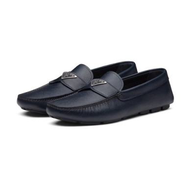 [매장판]Prada 2020 Mens Leather Loafer - 프라다 2020 남성용 레더 로퍼 ,PRAS0550,Size(240 - 270).네이비