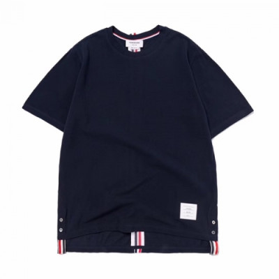 [톰브라운]Thom Browne 2020 Mm/Wm Casual Cotton Short Sleeved Polo Tshirts - 톰브라운 2020 남/녀 캐쥬얼 코튼 폴로 반팔티 Tho0829x.Size(m - 2xl).네이비