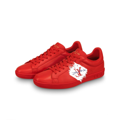 [매장판]Louis Vuitton 2020 Mens Leather Sneakers -  루이비통 2020 남성용 레더 스니커즈 LOUS1201,Size(240 - 270).레드