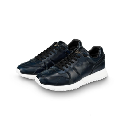 [매장판]Louis Vuitton 2020 Mens Leather Sneakers -  루이비통 2020 남성용 레더 스니커즈 LOUS1206,Size(240 - 270).네이비