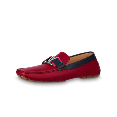 [매장판]Louis Vuitton 2020 Mens Leather Loafer -  루이비통 2020 남성용 레더 로퍼 LOUS1247,Size(240 - 270).레드