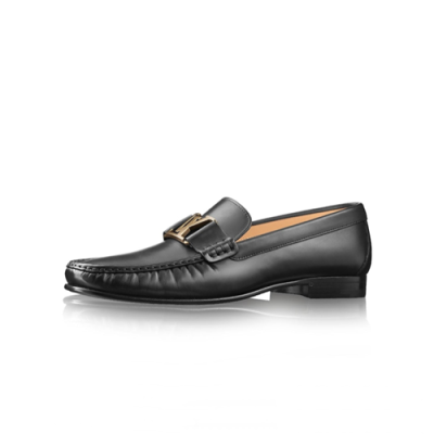 [매장판]Louis Vuitton 2020 Mens Leather Loafer -  루이비통 2020 남성용 레더 로퍼 LOUS1255,Size(240 - 270).블랙