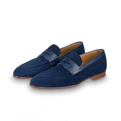 [매장판]Louis Vuitton 2020 Mens Leather Loafer -  루이비통 2020 남성용 레더 로퍼 LOUS1280,Size(240 - 270).블루