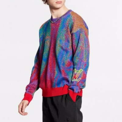 [루이비통]Louis vuitton 2020 Mm/Wm Monogram Wool Sweaters - 루이비통 2020 남/녀 모노그램 울 스웨터 Lou01927x.Size(xs - l).퍼플