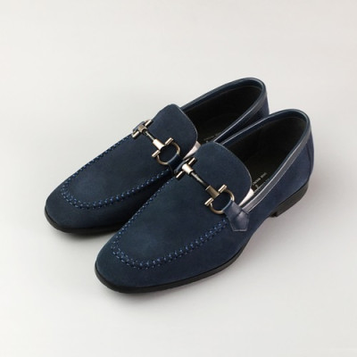 [업 신상]Ferragamo 2020 Mens Leather Loafer - 페라가모 2020 남성용 레더 로퍼  FGMS0429,Size(240 - 270).네이비