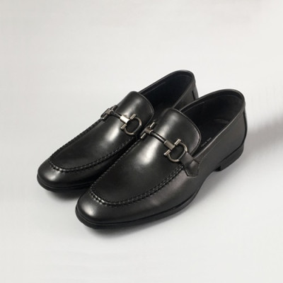 [업 신상]Ferragamo 2020 Mens Leather Loafer - 페라가모 2020 남성용 레더 로퍼  FGMS0433,Size(240 - 270).블랙