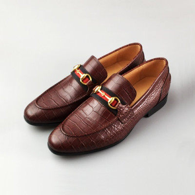 [업 신상]Gucci 2020 Mens Leather Loafer -  구찌 2020 남성용 레더 로퍼 GUCS1156,Size(240 - 270).브라운