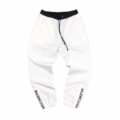 [발렌시아가]Balenciaga 2020 Mens Logo Casual Training Pants - 발렌시아가 2020 남성 로고 캐쥬얼 트레이닝 팬츠 Bal0643x.Size(m - 2xl).화이트