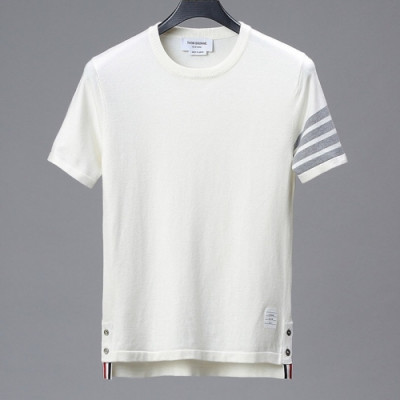 [톰브라운]Thom Browne 2020 Mens Casual Short Sleeved Tshirts - 톰브라운 2020 남성 캐쥬얼 반팔티 Tho0847x.Size(m - 3xl).화이트