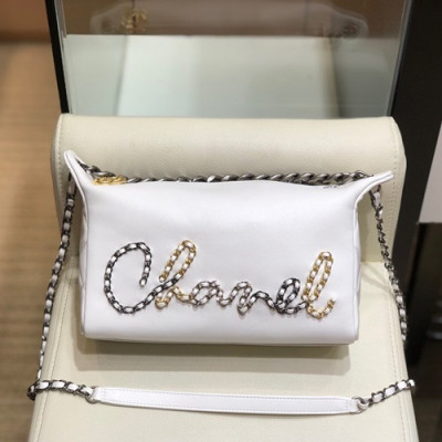 Chanel 2020 Tote Shoulder Bag,25cm- 샤넬 2020 여성용 토트 숄더백,CHAB1510,25cm,화이트