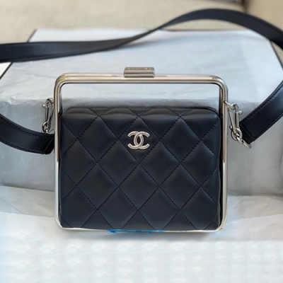 Chanel 2020 Leather Tote Shoulder Bag,19.5CM - 샤넬 2020 레더 토트 숄더백,CHAB1517,19.5CM,블랙