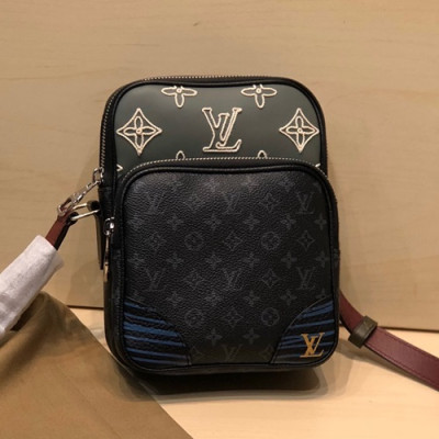 Louis Vuitton 2020 Shoulder Bag,20cm - 루이비통 2020 남성용 숄더백 M40239,LOUB2163,20cm,블랙