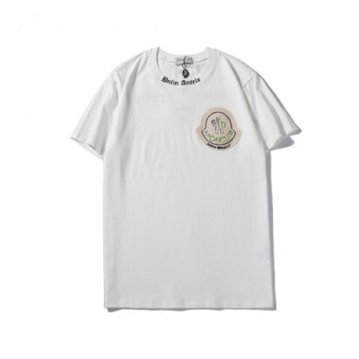 [매장판]Moncler 2020 Mens Logo Crew-neck Short Sleeved Tshirts - 몽클레어 2020 남성 로고 크루넥 반팔티 Moc01767x.Size(s - 2xl).화이트