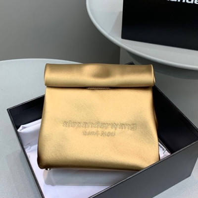 Alexander Wang 2020 Clutch Bag,16cm - 알렉산더왕 2020 클러치백 AWB0064,16cm,옐로우골드