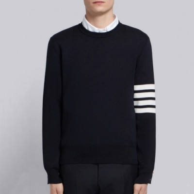 [톰브라운]Thom Browne 2020 Mens Strap Crew-neck Sweaters - 톰브라운 2020 남성 스트랩 크루넥 스웨터 Thom0905.Size(m - 2xl).네이비