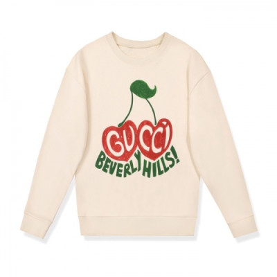 [구찌]Gucci 2020 Mm/Wm Logo Crew-neck Cotton Oversize Tshirts - 구찌 2020 남자 로고 코튼 크루넥 코튼 오버사이즈 긴팔티 Guc02880x.Size(s - l).아이보리